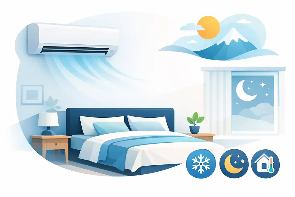 Welche Klimaanlage fürs Schlafzimmer?