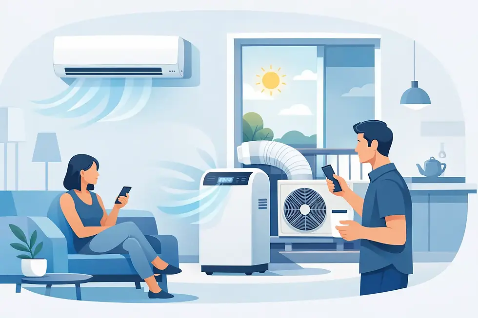Mobile Split Klimaanlage Erfahrungen im Alltag