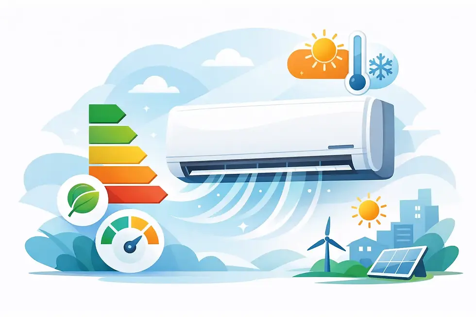 Energieeffizienzklasse bei Klimaanlagen erklärt