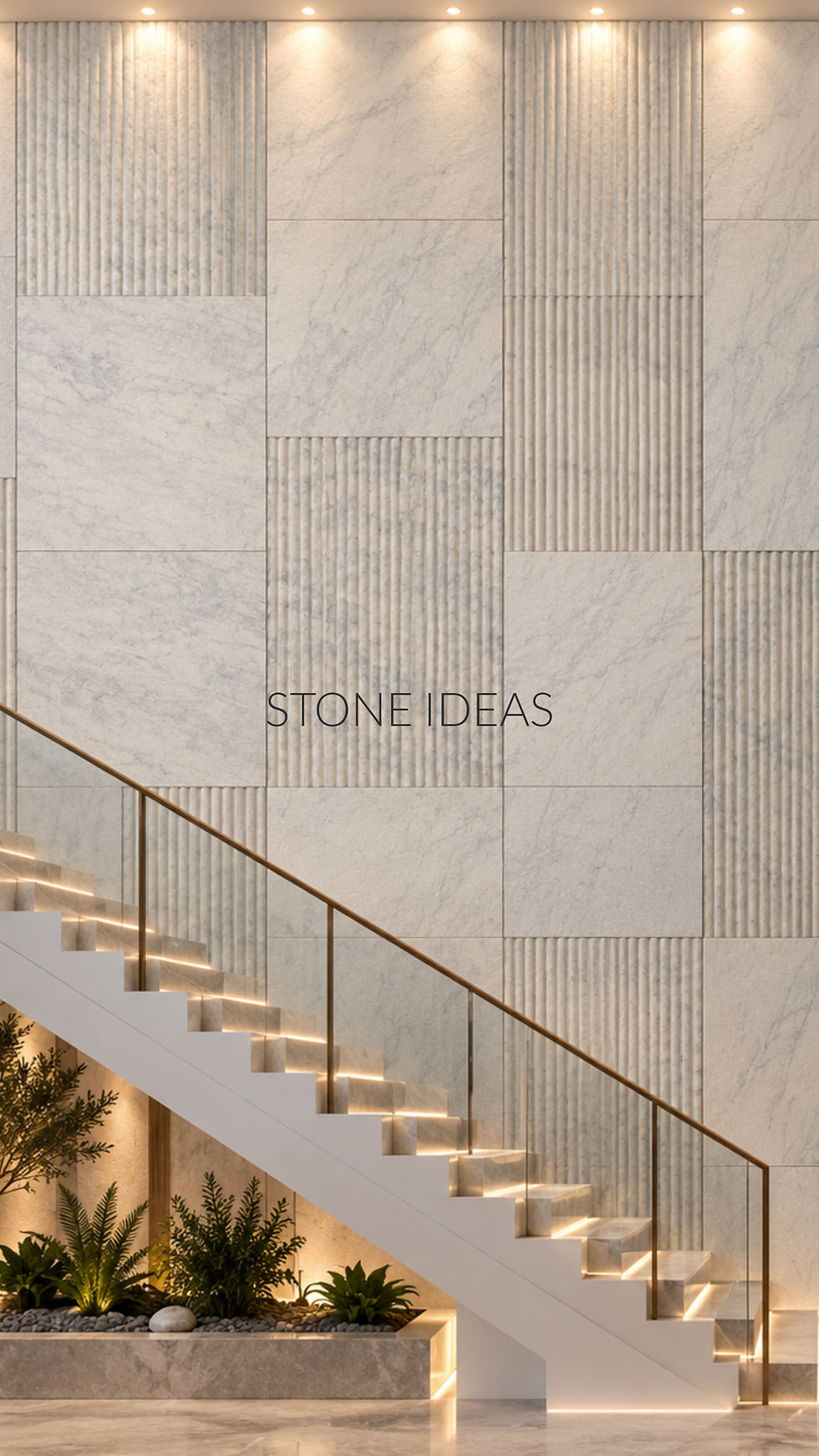 marble stone wall design