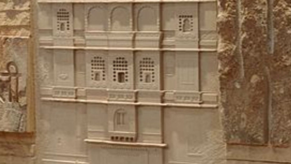 City Palace Carved in Natural Stone