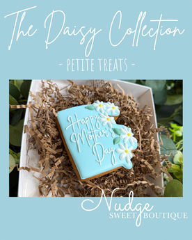 'Happy Mother's Day' Daisy cookie design - Mother's Day Gift