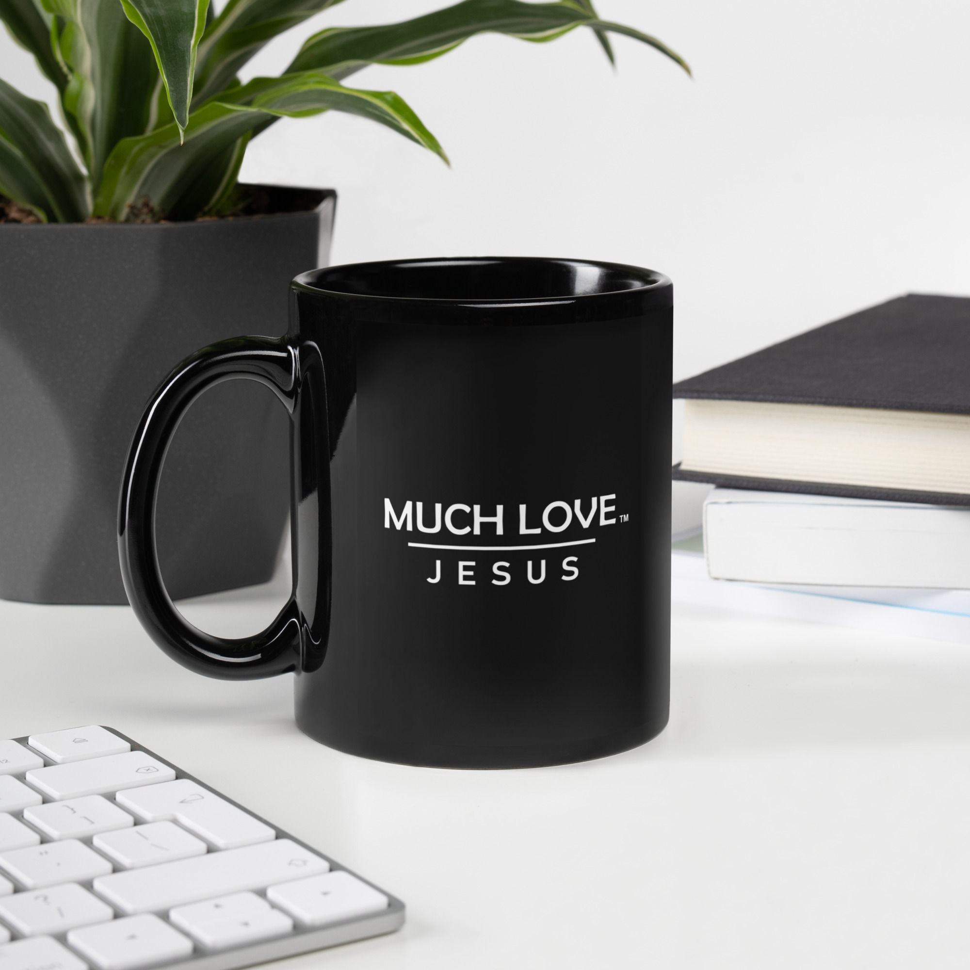 ML_Jesus, Black Mug 11z