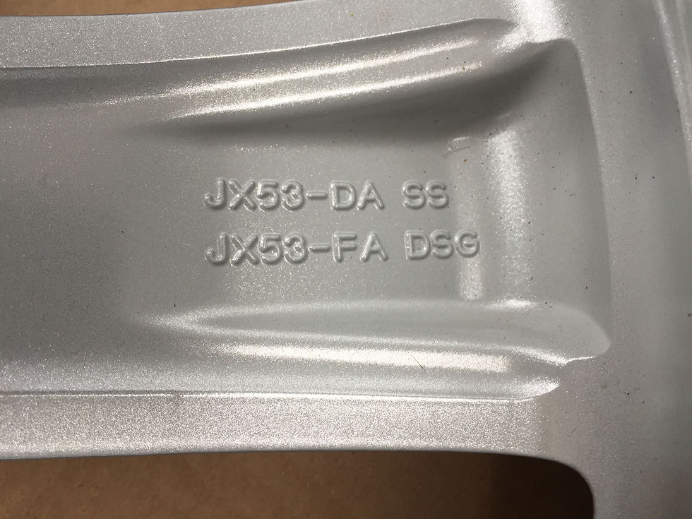 Thumbnail: 20in Heidi F Type Rear 10.5J Silver Finish