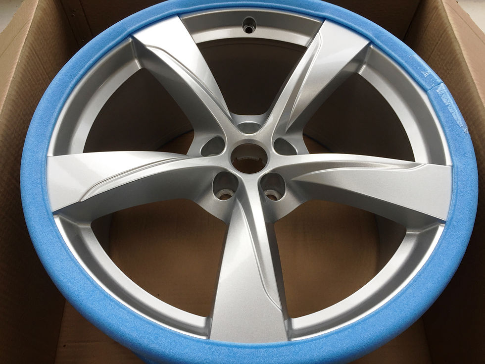 Thumbnail: 20in Heidi F Type Rear 10.5J Silver Finish