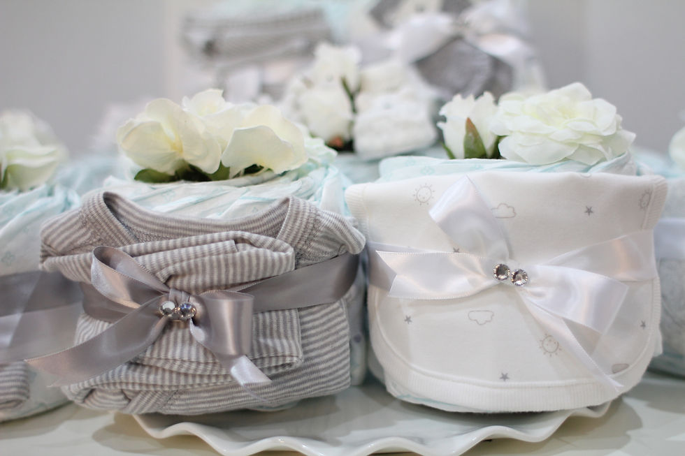 Thumbnail: Baby Shower Centrepieces