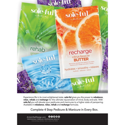 4 Step at home mani & pedi pack - $19.50