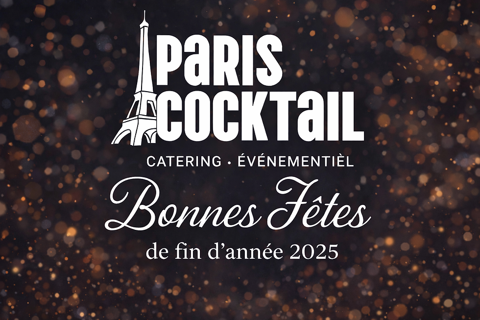 Événements Paris Cocktail - Décembre 2025