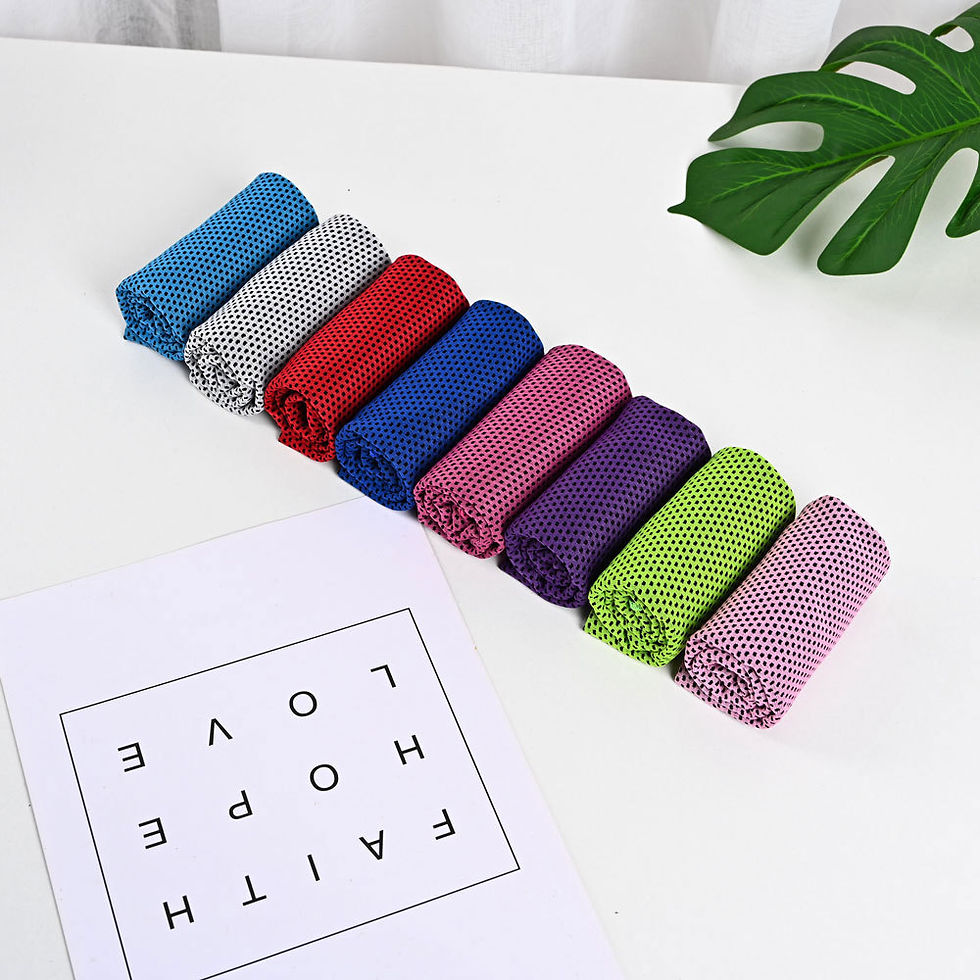 Thumbnail: SwiftCool Athletic Towel for Yoga & Beach