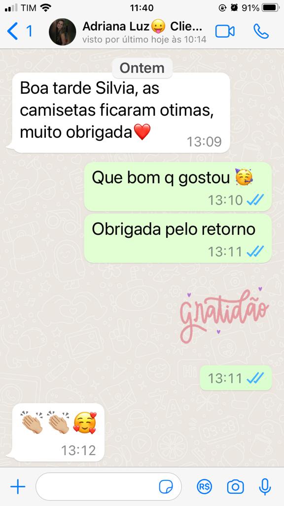 Depoimento de cliente 1