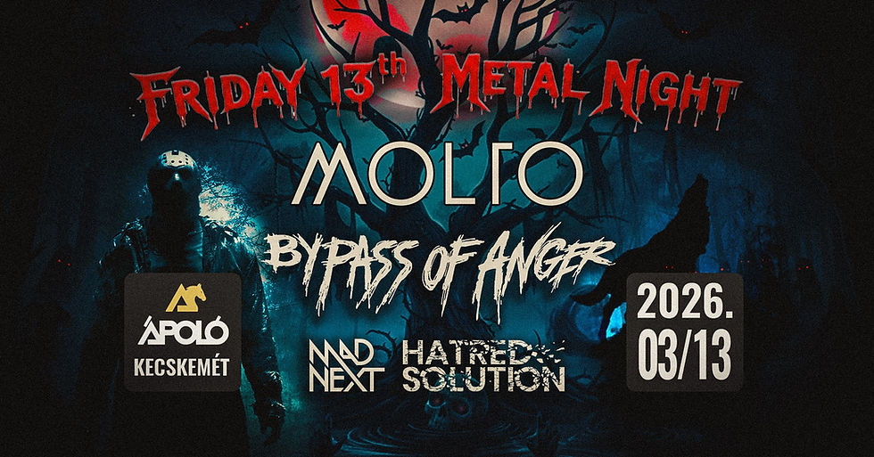 Péntek 13. – A fém éjszakája! 💀