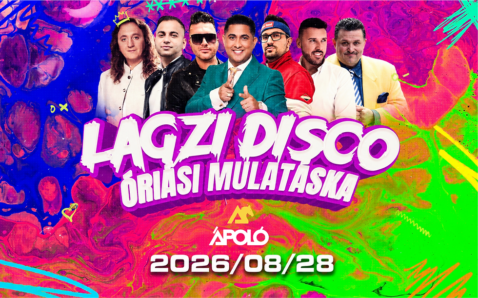 II. LAGZi DiSCO ★ MULAT A VÁROS ★ NYÁRZÁRÓ 2026