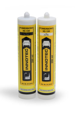 Innotec Powerbond XS 330 Adhesive - Black, 290ml Cartridge (74434186 / 8648523)