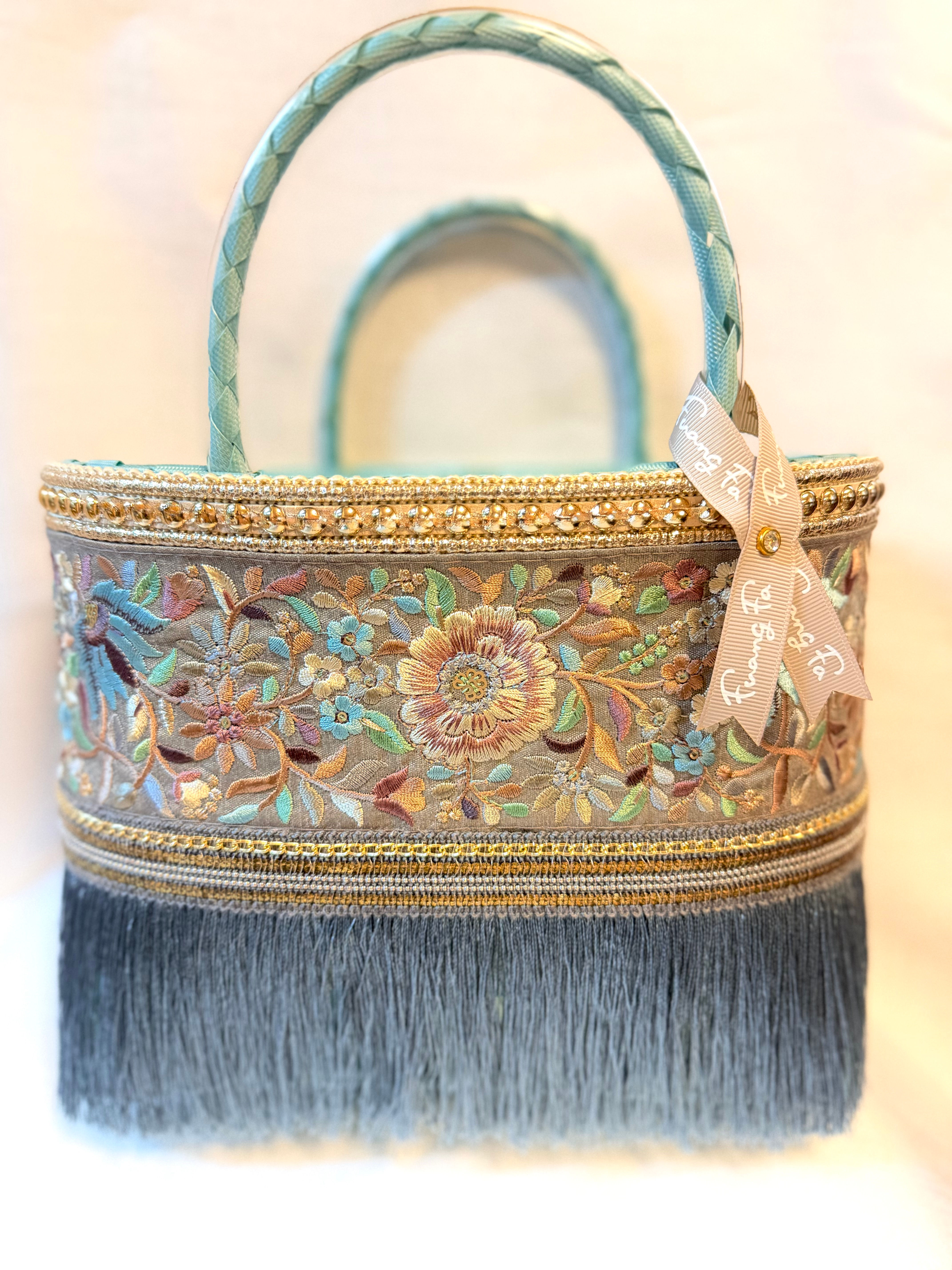 スタッズワイドトリプルフリンジ S 87