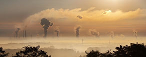 Pollution Over Landscape