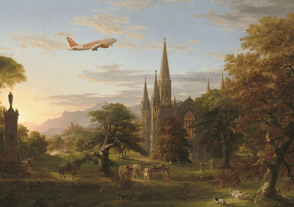 EasyJet  print, contemporary  art and pop art by Haus of Lucy at Deep West Gallery