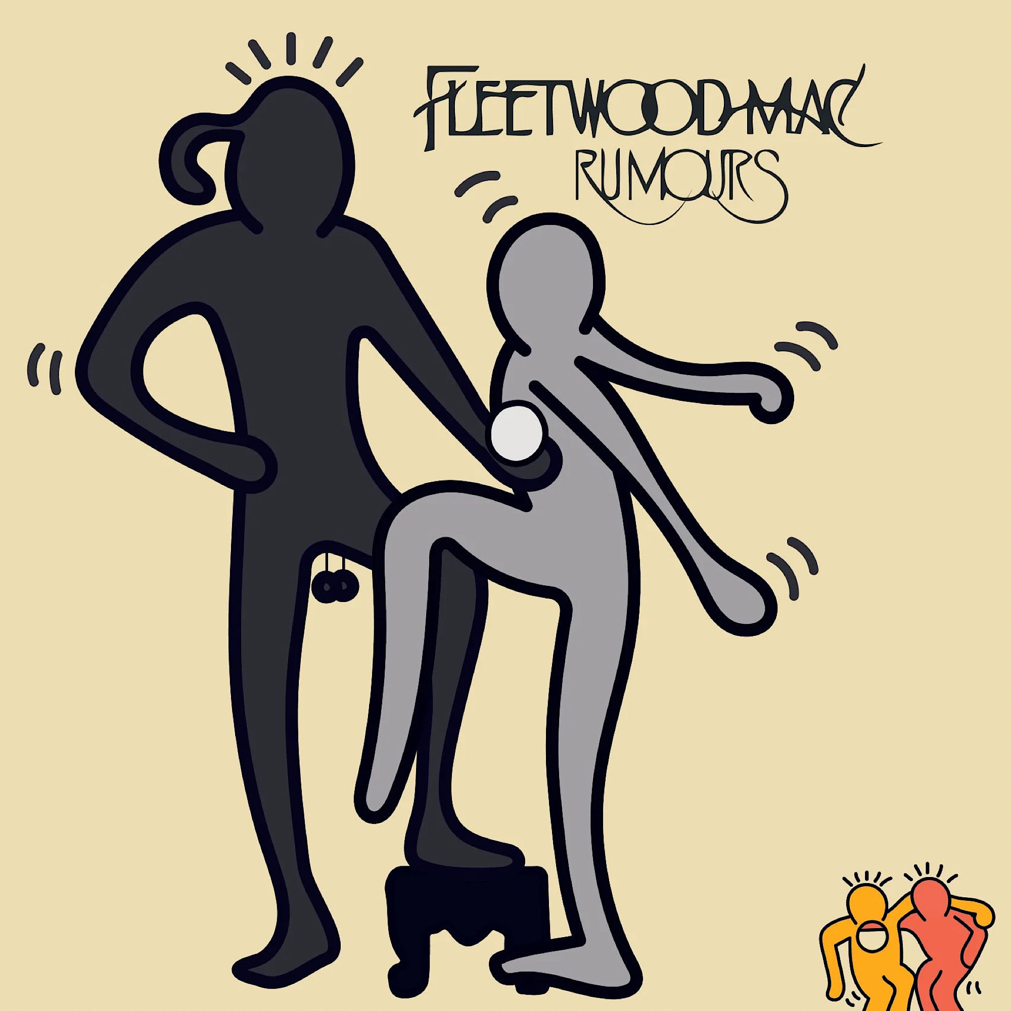 Rumours it was keith print by pop artist TBOY at Deep West Gallery