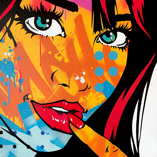 Allure girl machOne at Deep West gallery