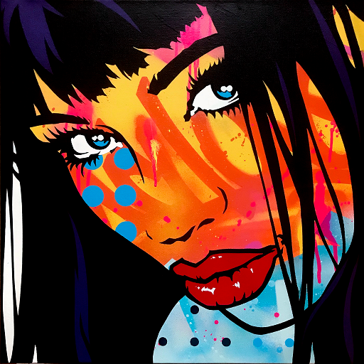 knowing girl machOne at Deep West gallery