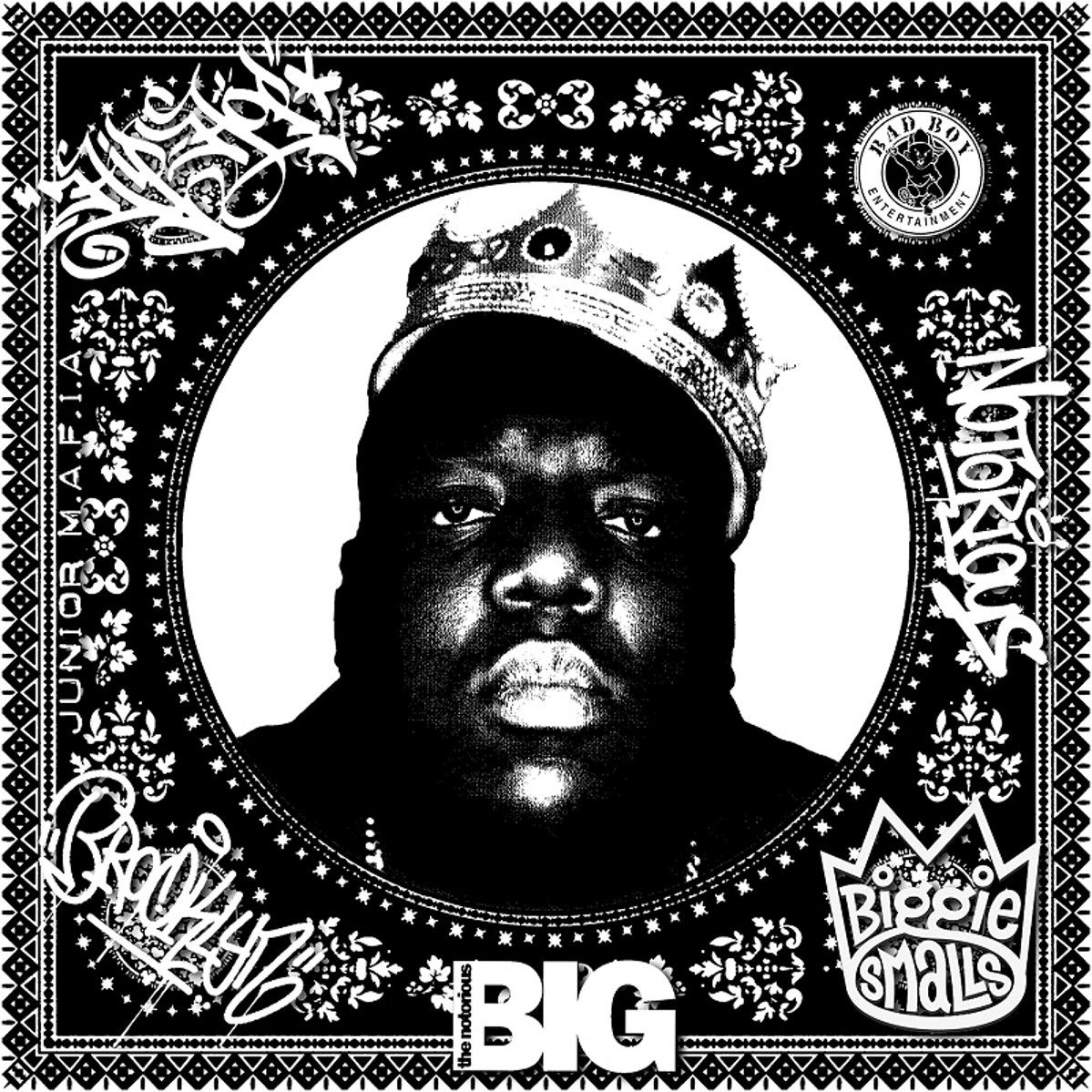 Notorious B.I.G portrait , Urban art by Agent X at Deep West Gallery