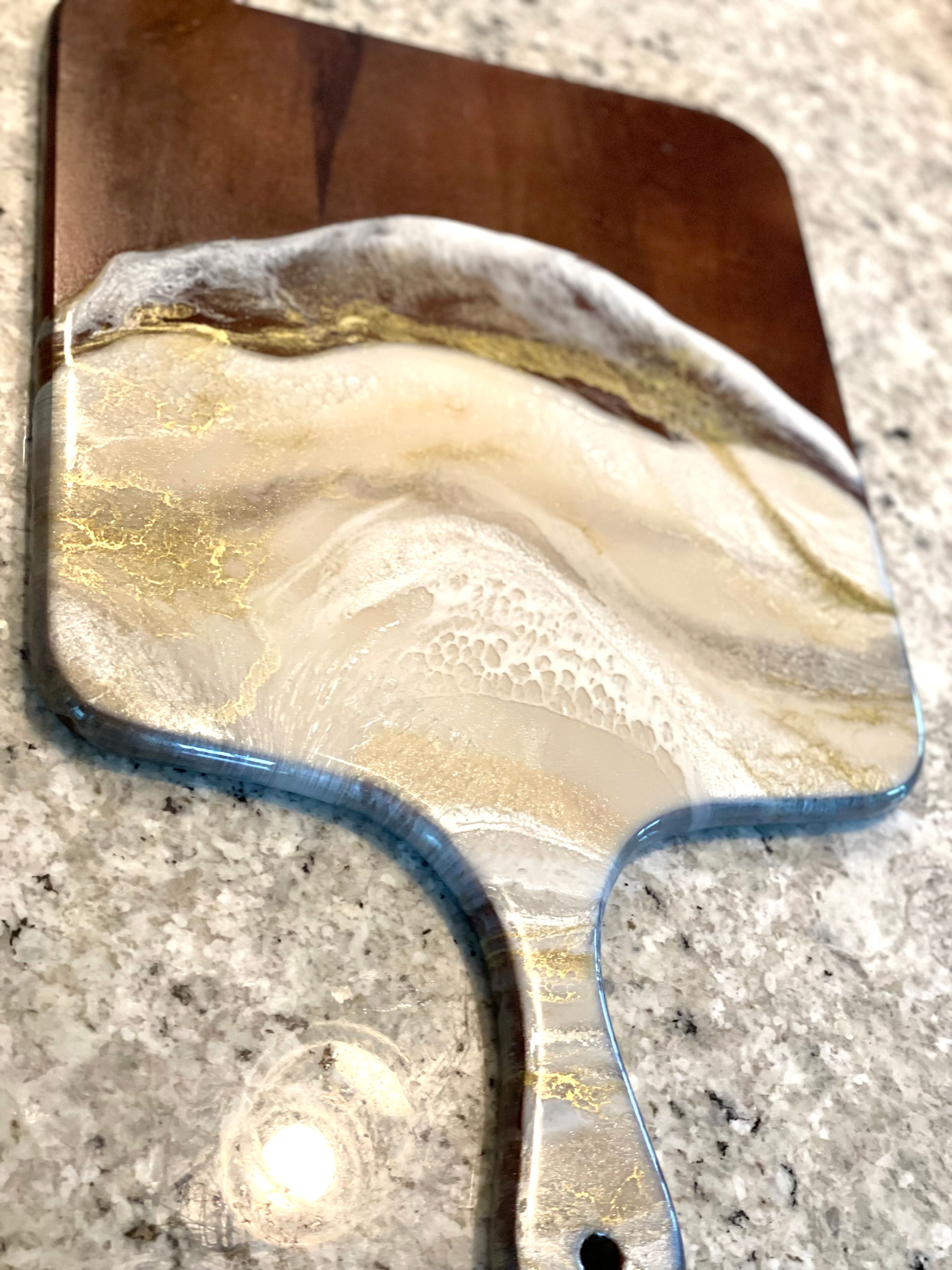 Neutral and Gold Charcuterie Board