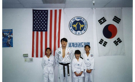 Master Hwang and His Grandmaster J. Kim