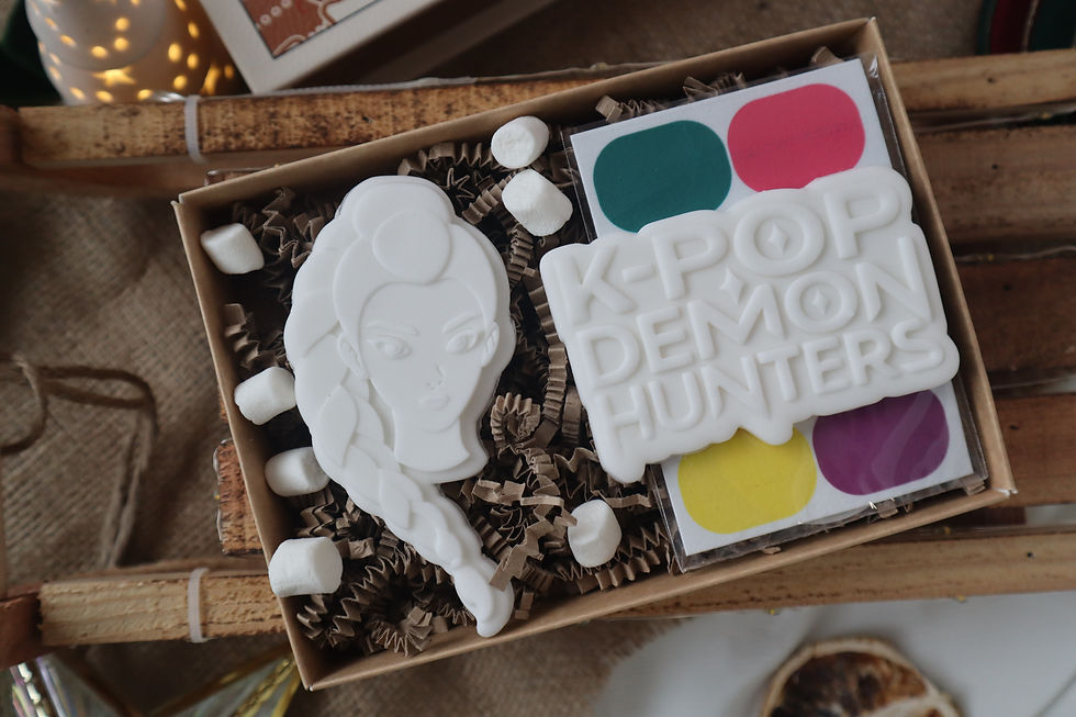 Thumbnail: Christmas Paint Your Own Biscuit Duo