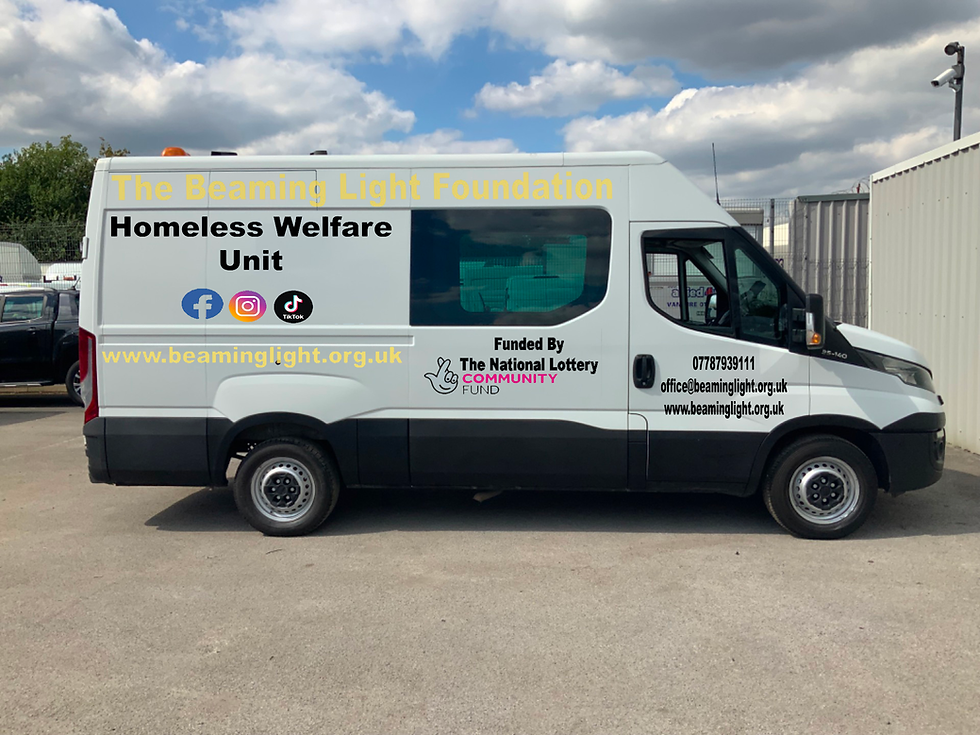 The National Lottery Community Fund Award The Beaming Light Foundation £19000