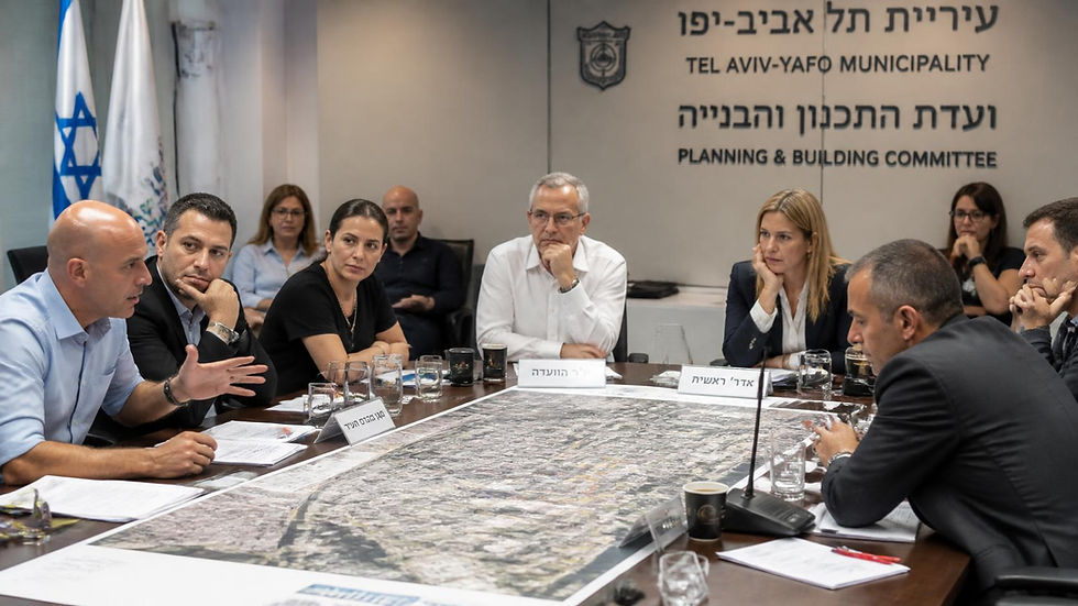 ייצוג מול הועדה לתכנון ובנייה תל אביב - ליעוז בלסיאנו משרד עורכי דין