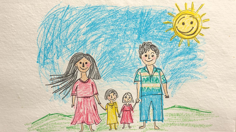 ציור של משפחה מאושר | ליעוז בלסיאנו משרד עורכי דין