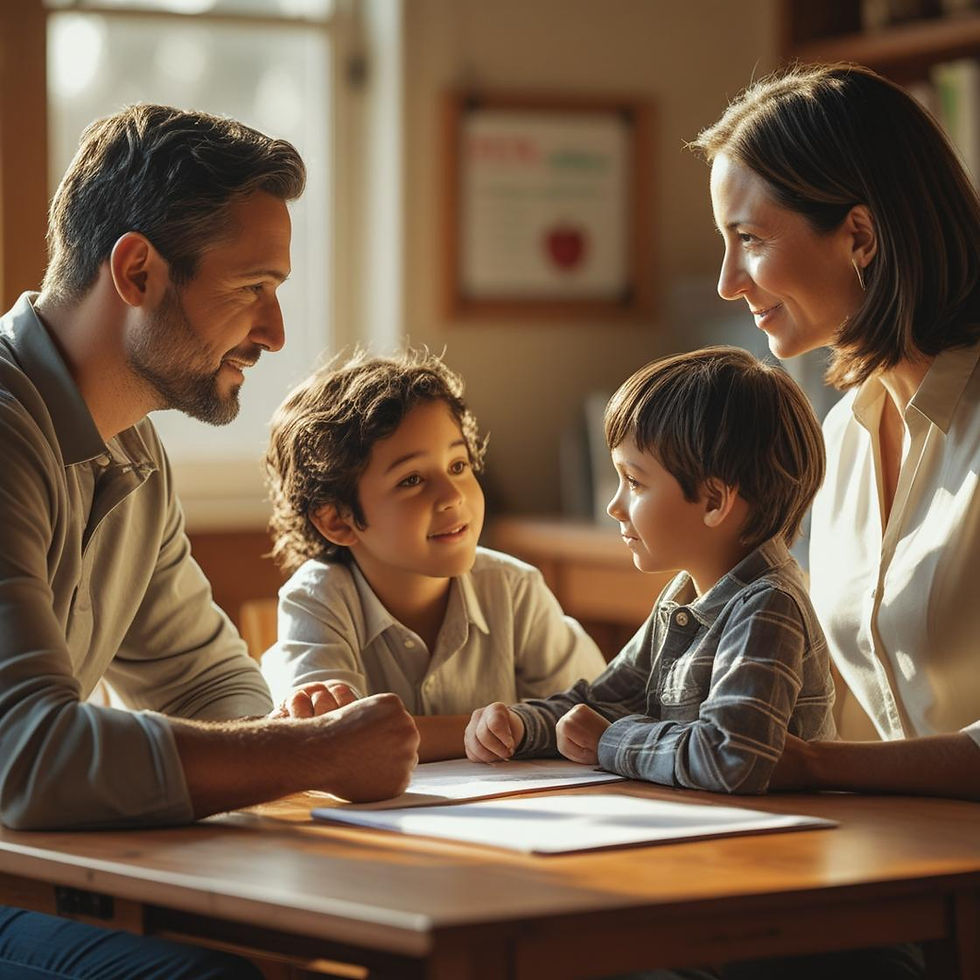 קבלת החלטות לאחר גירושין | חינוך ילדים | אחריות הורית משותפת | סמכות הורים בגירושין