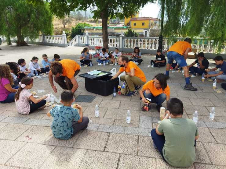 El equipo en acción