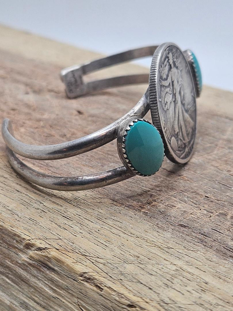 Thumbnail: Walking Lady Liberty Bracelet