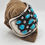 Thumbnail: Turquoise Harmony VINTAGE Cuff