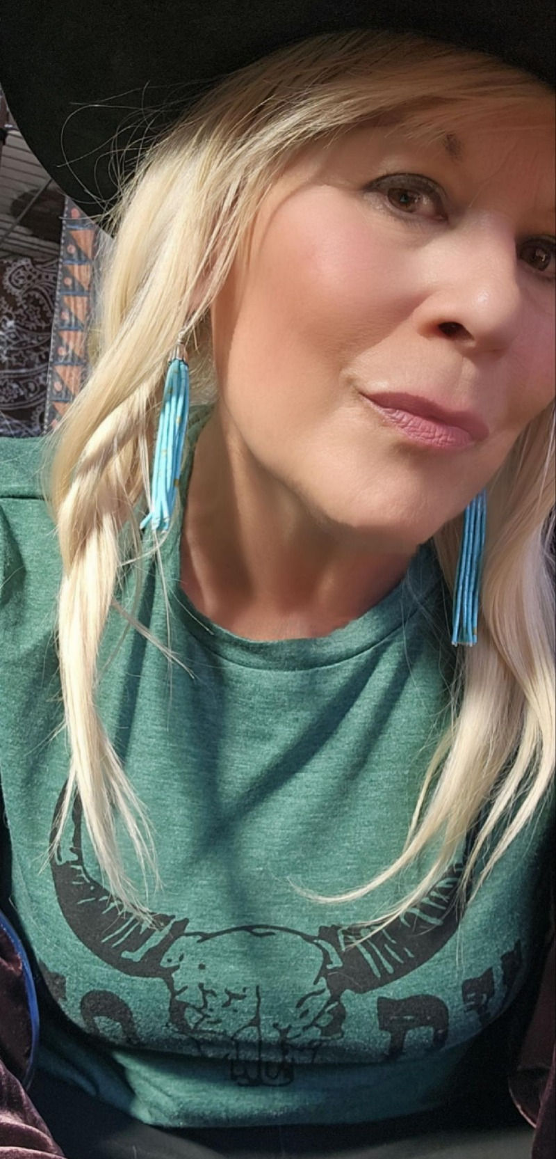 Thumbnail: Turquoise Rainfall Earrings