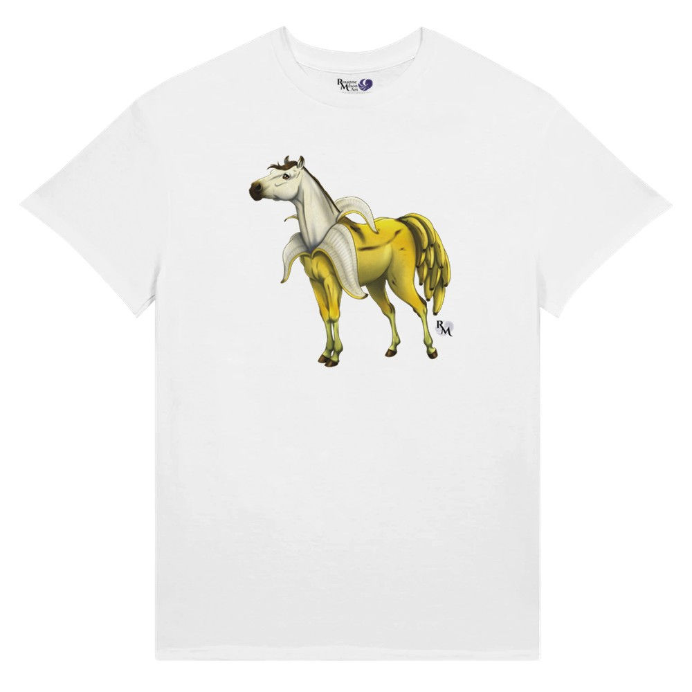 Banana Pony Cotton Unisex Crewneck T-shirt