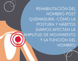 Rehabilitación del Hombro post Quemadura: Cómo la postura y los hábitos diarios afectan la amplitud de movimiento y la función del hombro