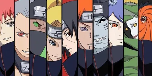 Miniatura: 10 Piezas Anillo Miembro Akatsuki Cosplay Anime Naruto