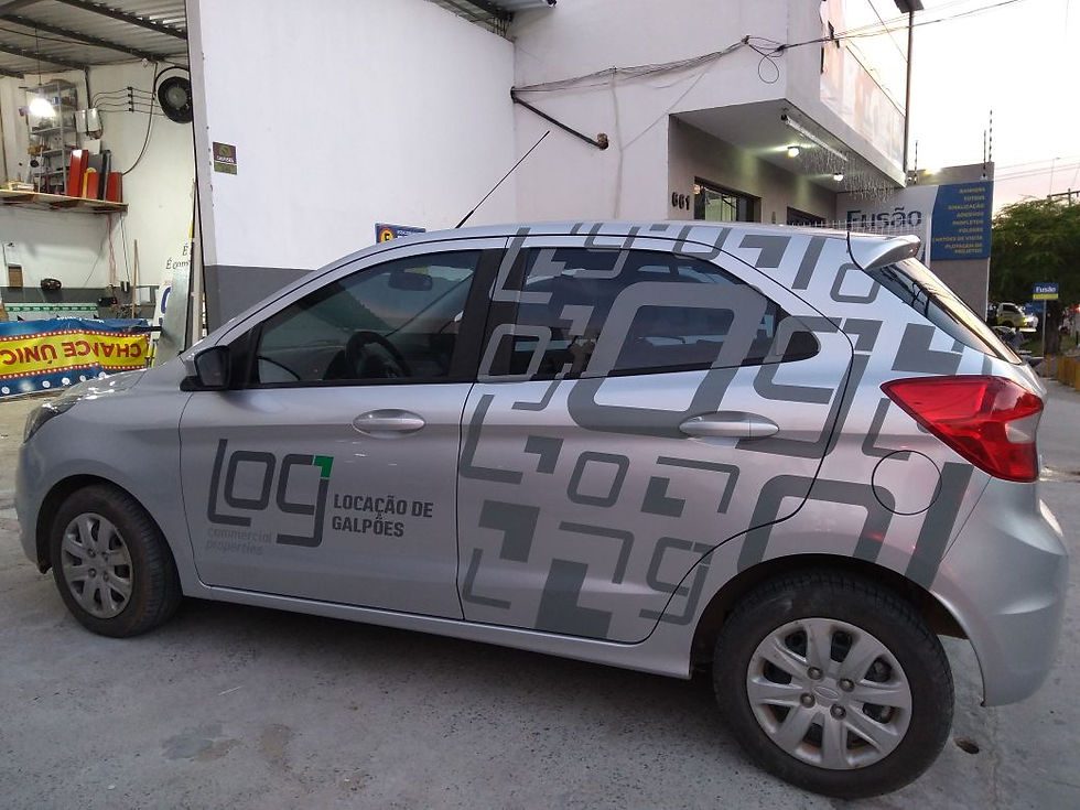 Plotagem de frota - carro