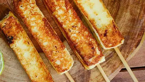 Brochette de fromage coalho - 3 unités