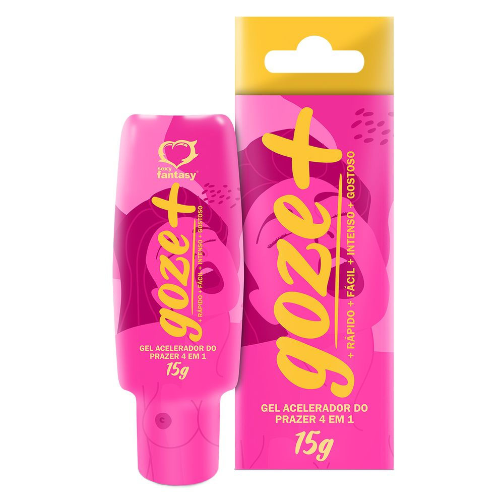 Gel acelerador de Prazer Goze + Sexy Fantasy 15ml