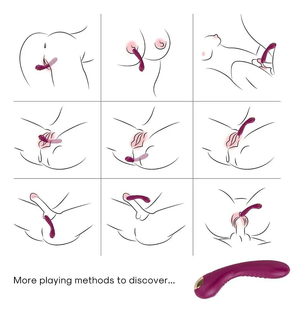 Miniatura: Vibrador Ponto G Recarregável M3vir