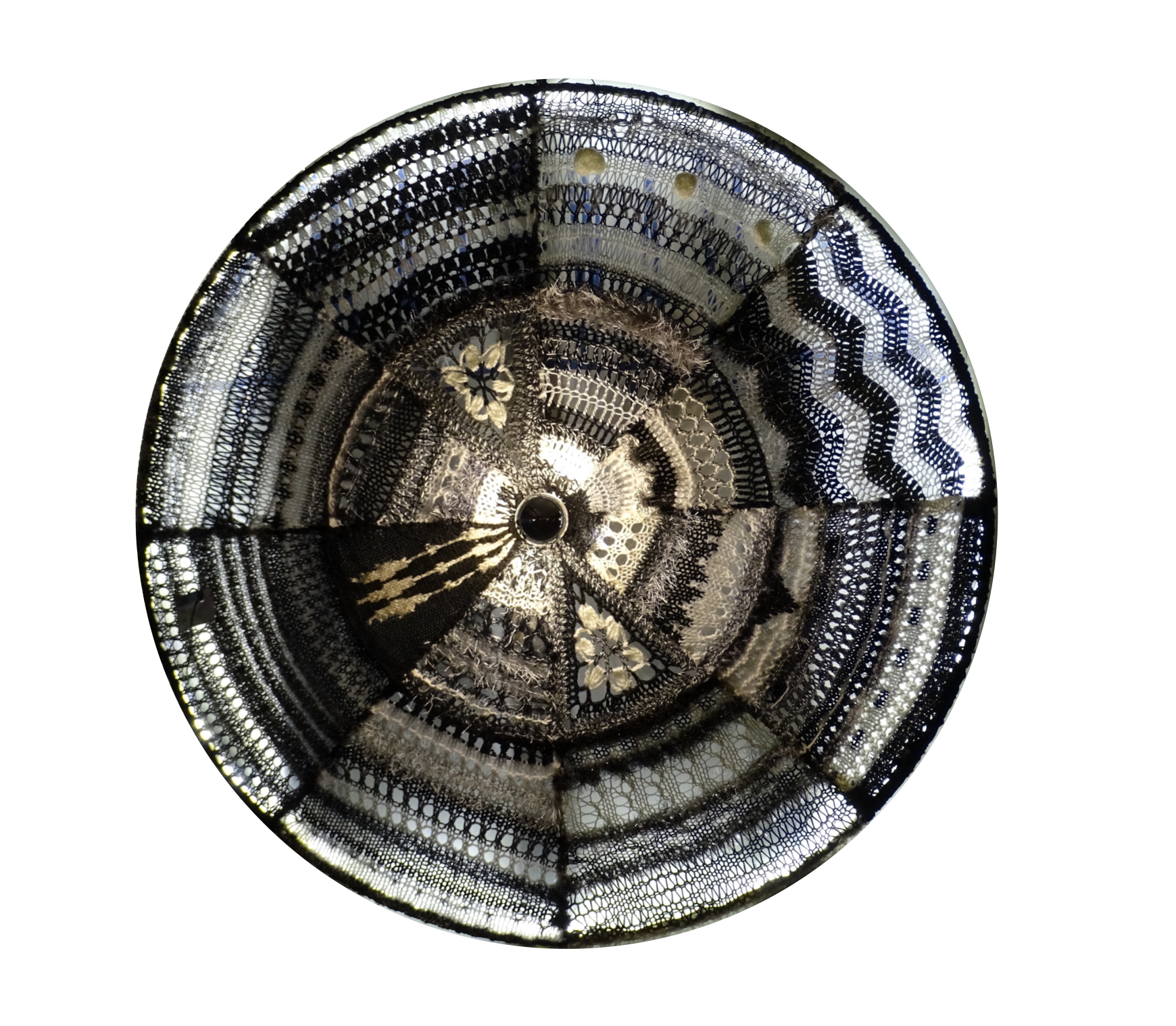 Lamp zwart/wit I