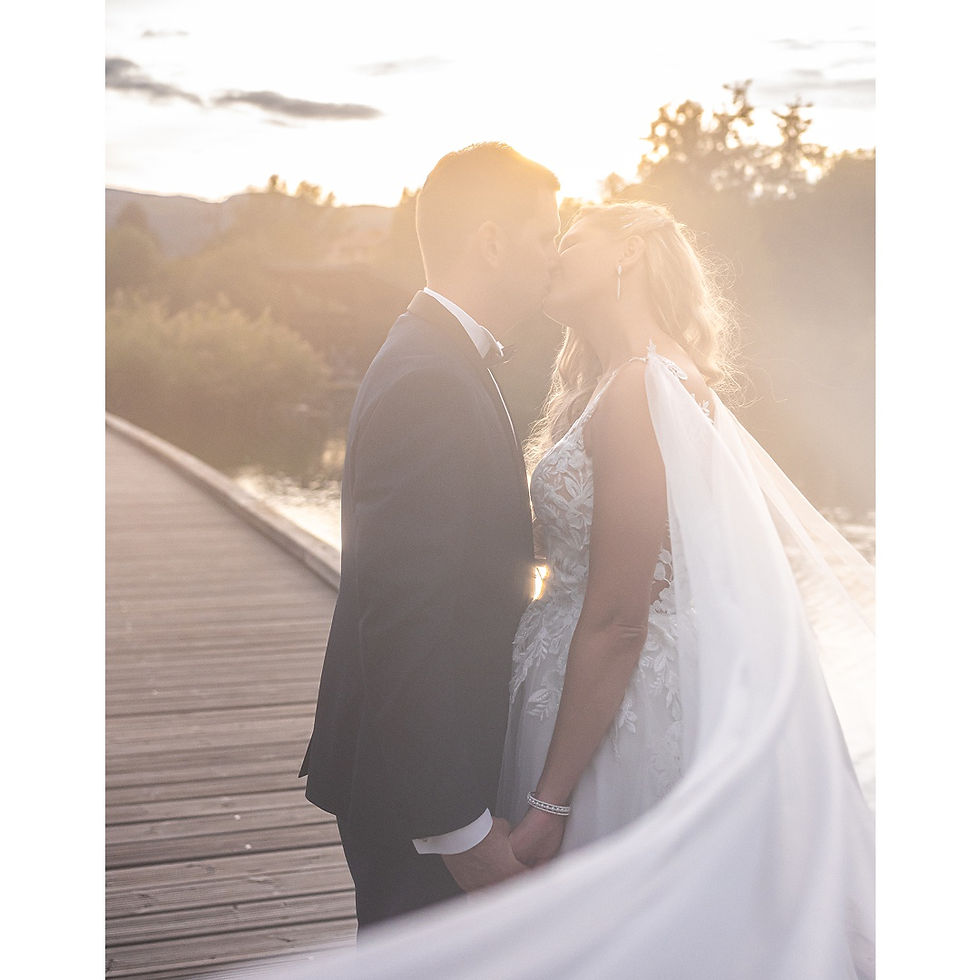 photographe mariage Auvergne - séance couple après mariage à cébazat