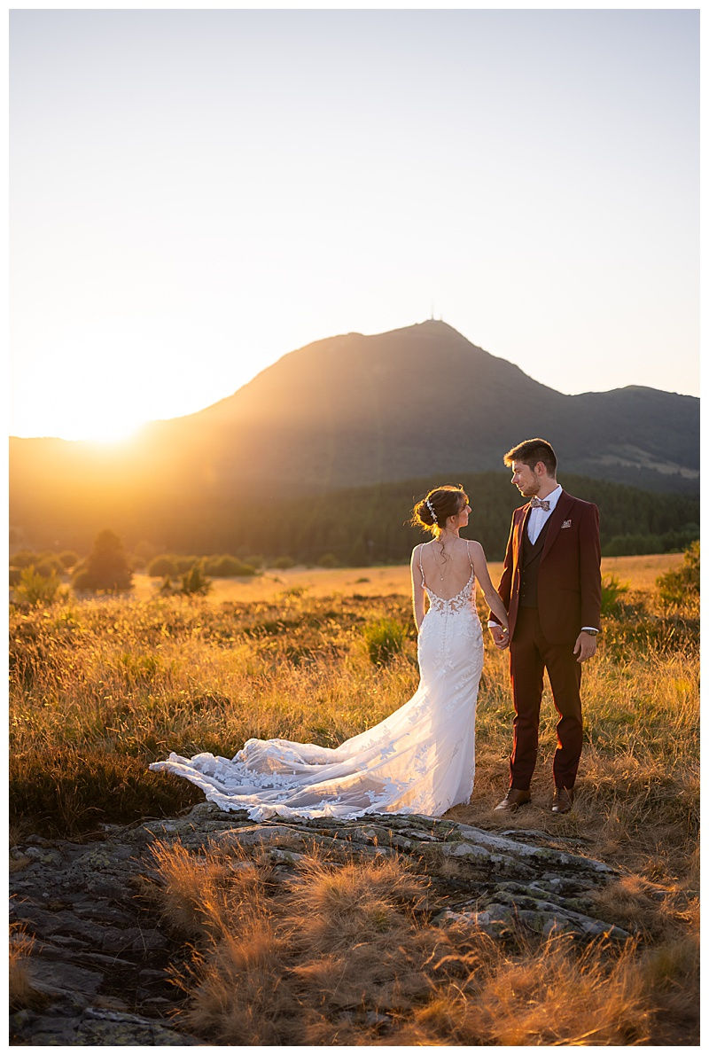 Reportage photo de mariage en Auvergne – souvenir intemporel