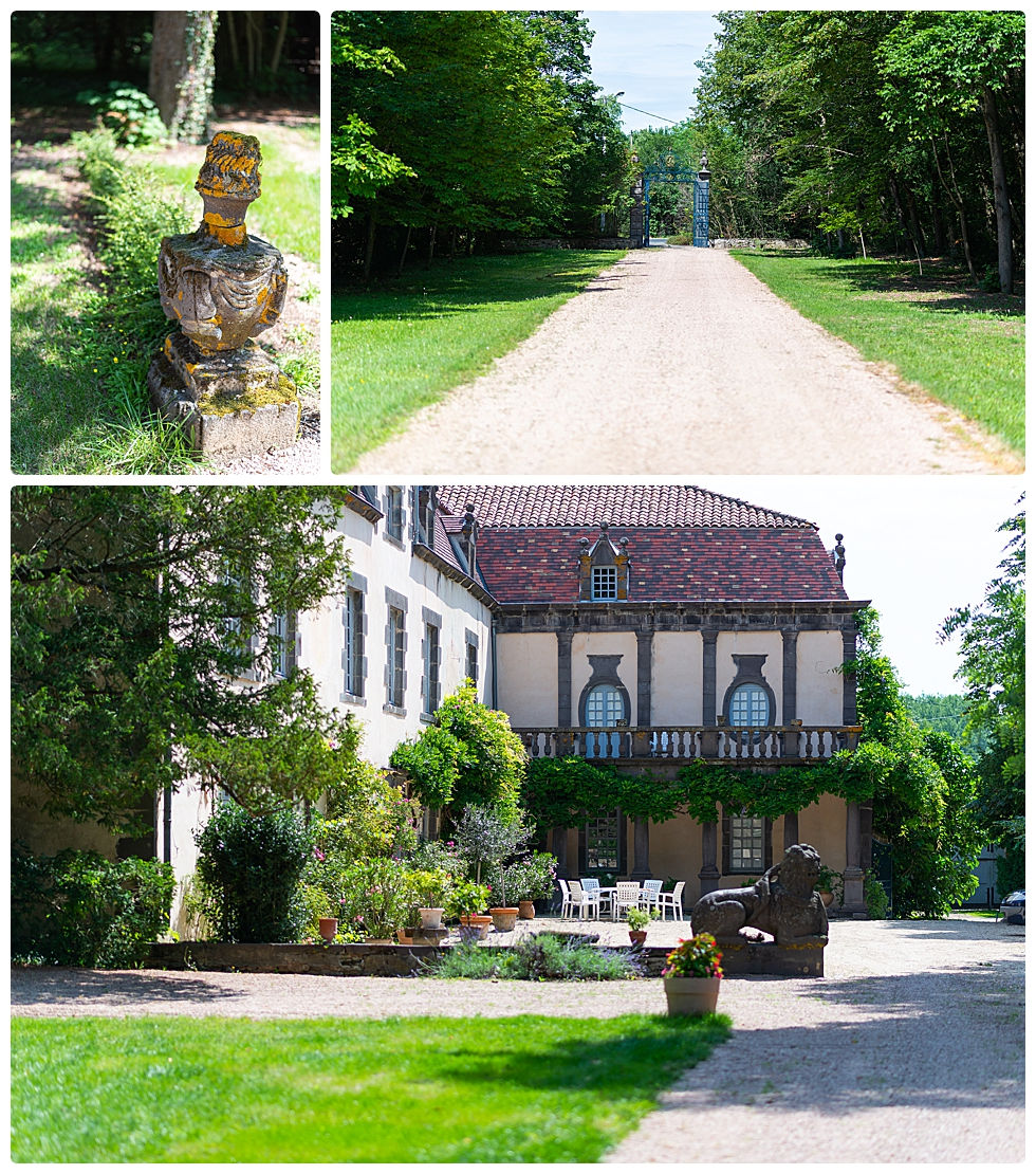 Photo de chateau davayat mariage Xavier Decoopman photographe à Clermont-ferrand Auvergne