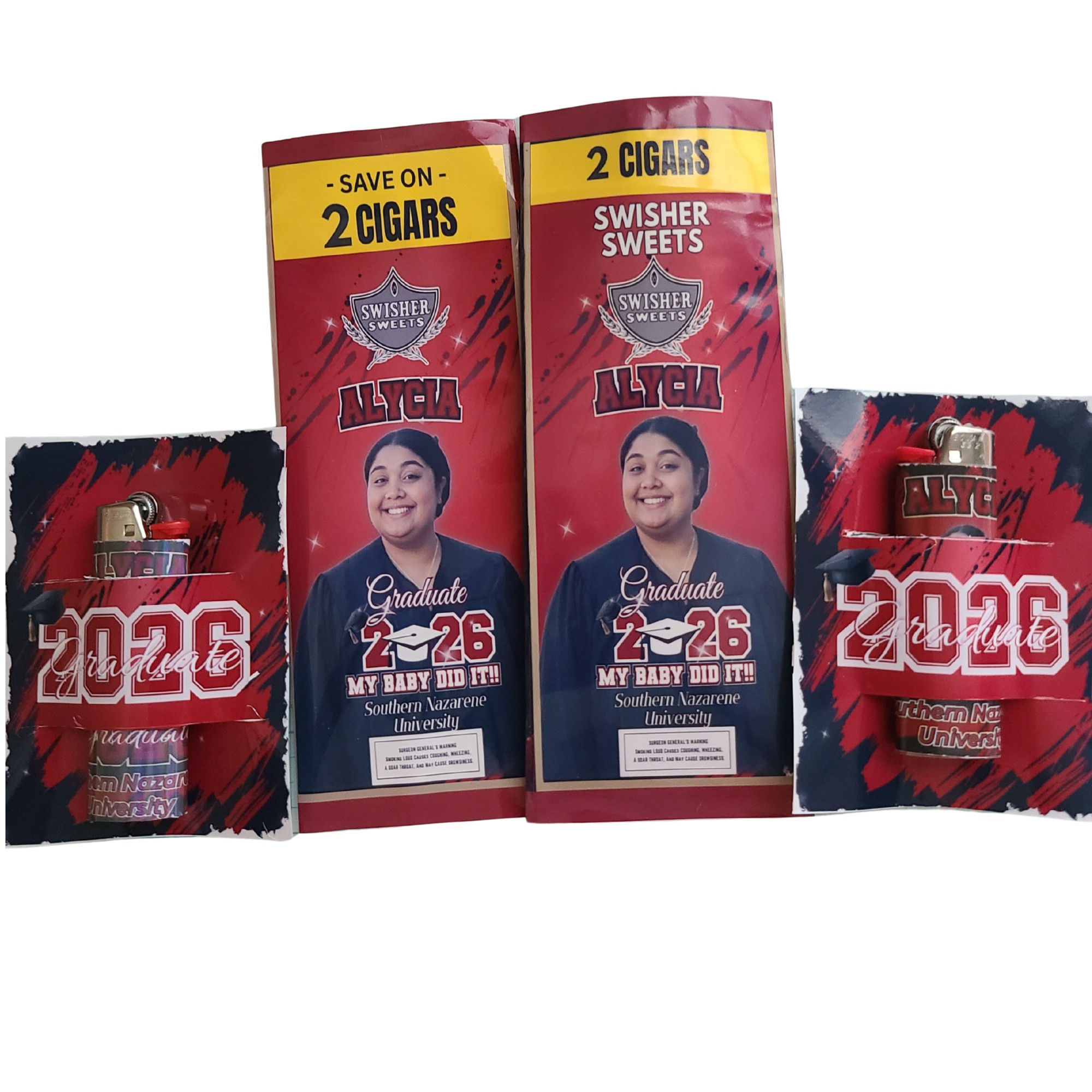 Custom Party Wraps – Graduation | Birthday | Memorial Favors