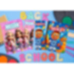 Girl's an Boy's Back-to-School Editable Composition Notebooks back-to-school