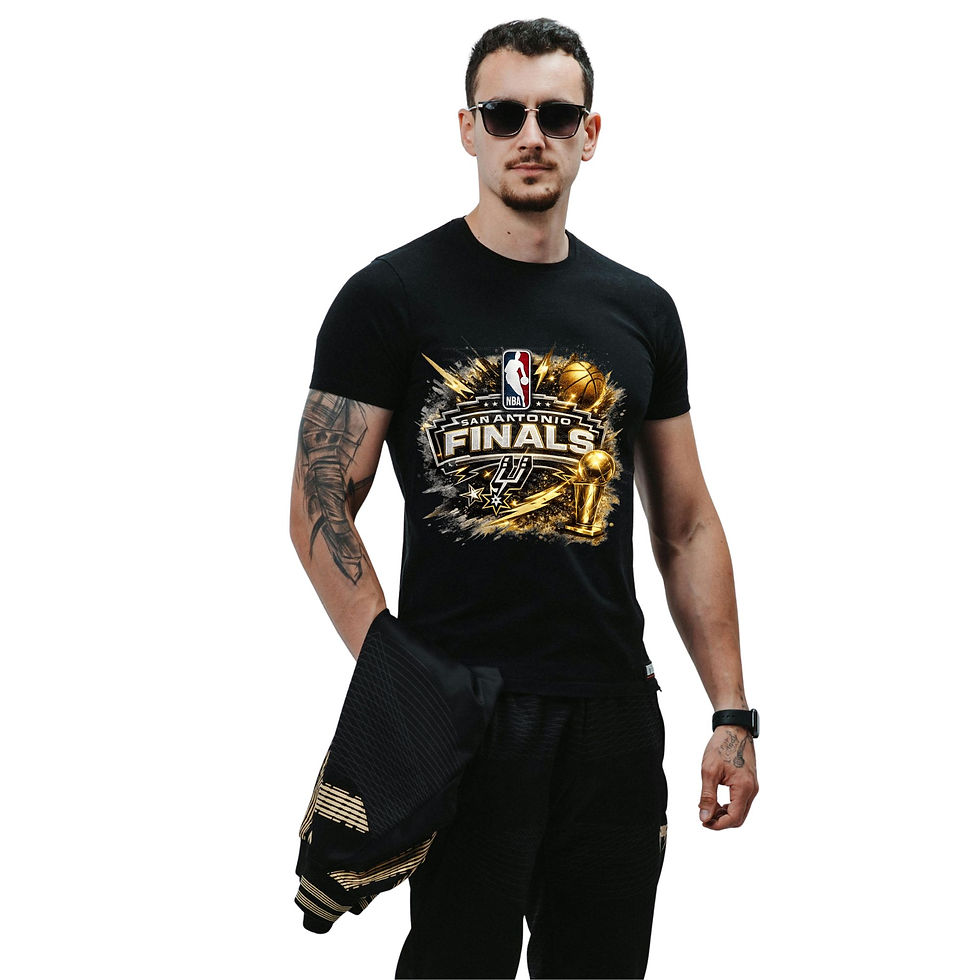 Thumbnail: Men’s Sports Fan Graphic DTF T-Shirt - San Antonio Spurs NBA Playoffs - Clara's Creationz - Etsy