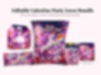 Editable Valentine Snack Template Bundle – Party Favors - Canva